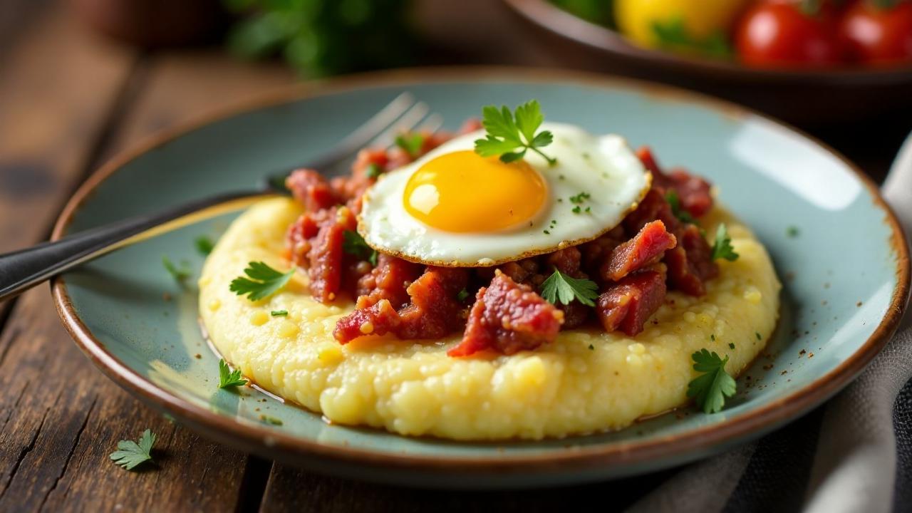 Fire Engine (Corned Beef and Grits)