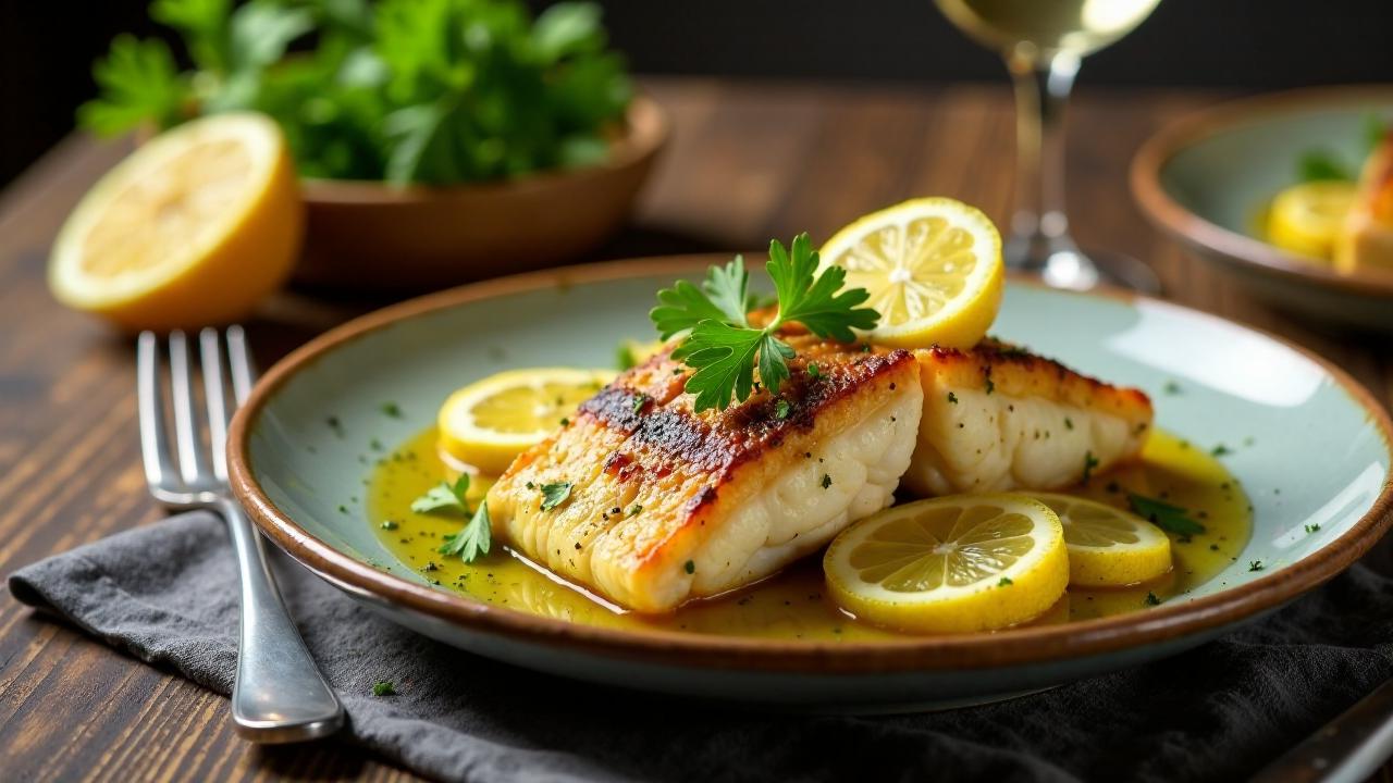 Fisch Meze mit Zitronenöl