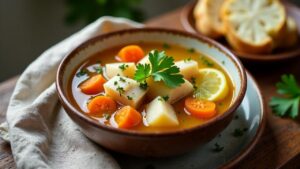 Fischsuppe Ucha