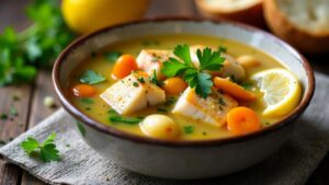 Fischsuppe mit Fennikel