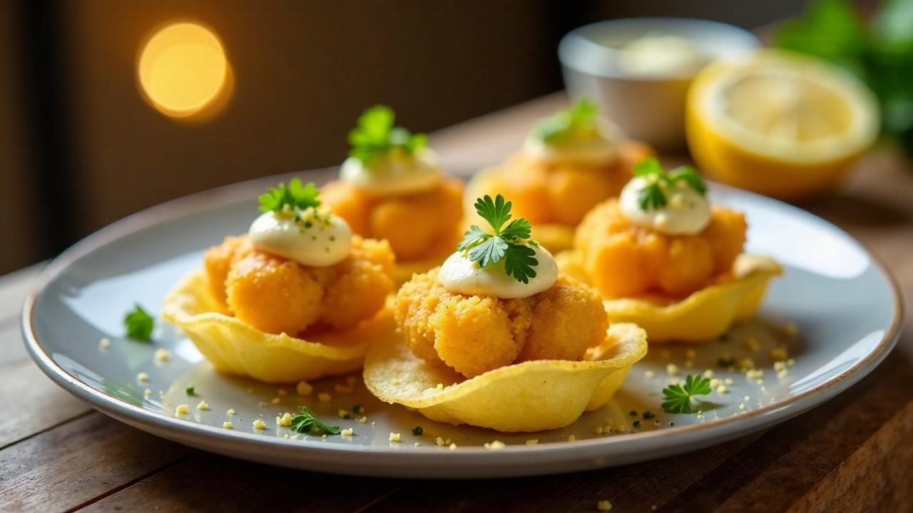 Fish and Chips Canapés