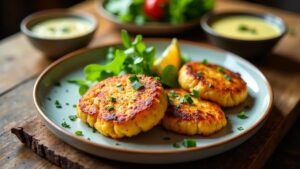 Fish and Kumara Cakes - Fisch-Süßkartoffel-Küchlein