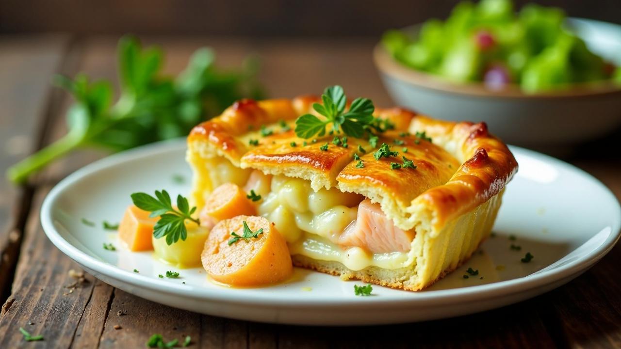 Fish and Leek Pie