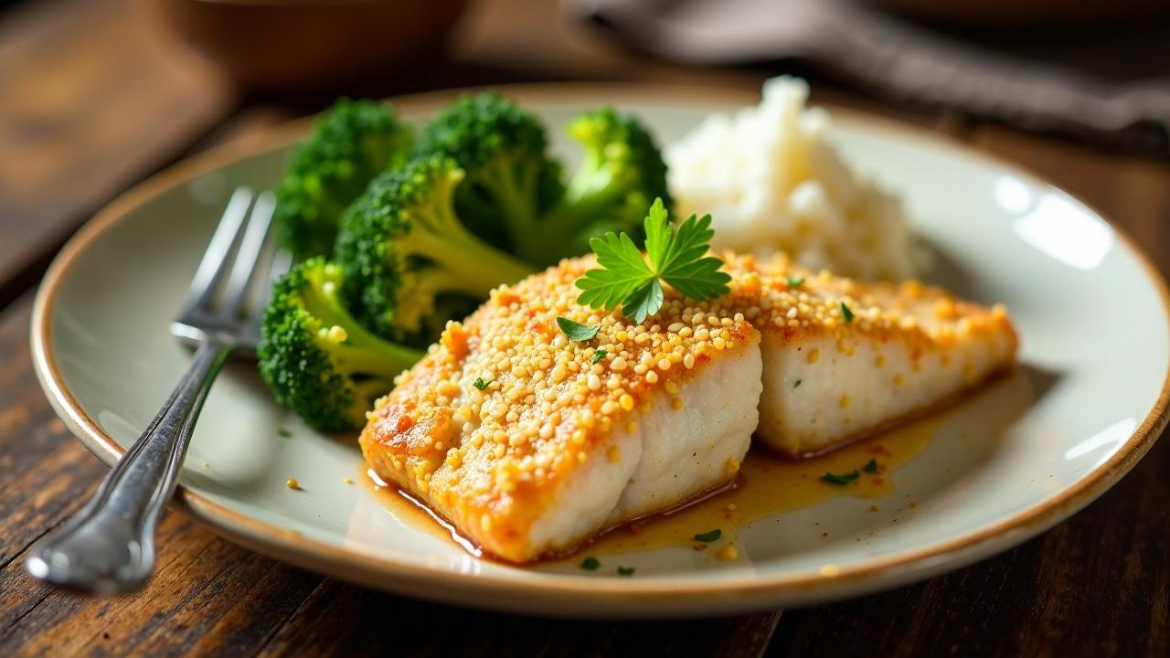 Fish with Sesame Seeds