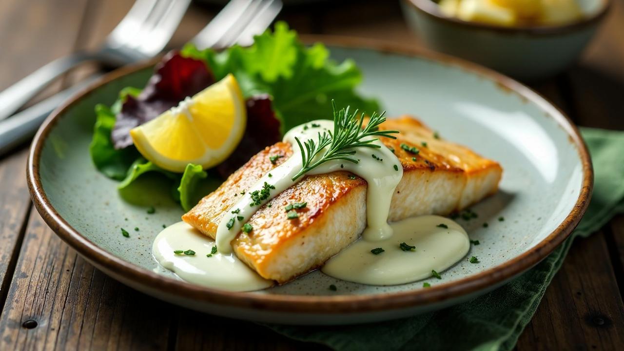 Fish with Yogurt Sauce