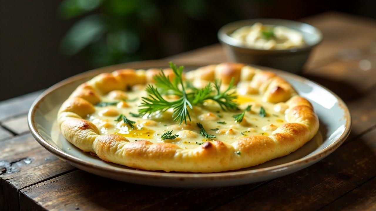 Fladenbrot mit Dill