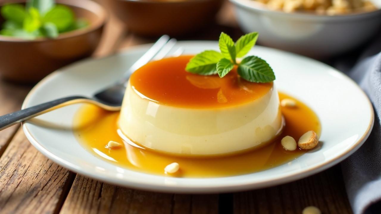 Flan de Almendra – Mandel-Flan