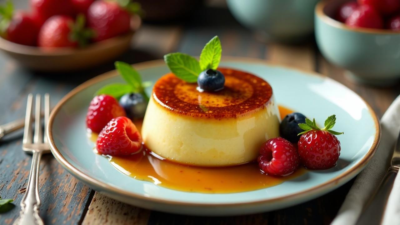 Flan de Quinua: Quinoa-Flan-Dessert