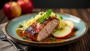 Flæskesteg – Schweinebraten mit Kraut