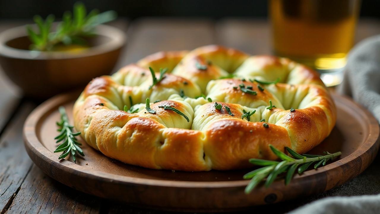 Focaccia mit Kräutern