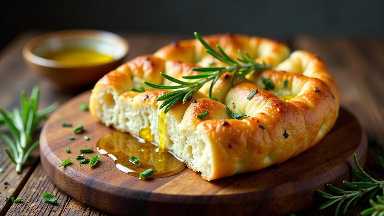 Focaccia mit Rosmarin