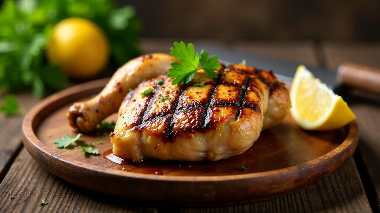 Frango Assado (gegrilltes Huhn)