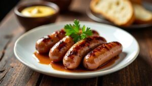 Frankfurter Würstchen in Honig-Balsamico