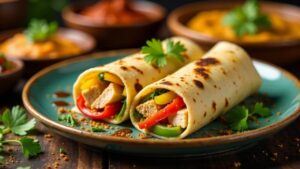 Frankie Roll (indisches Wrap)