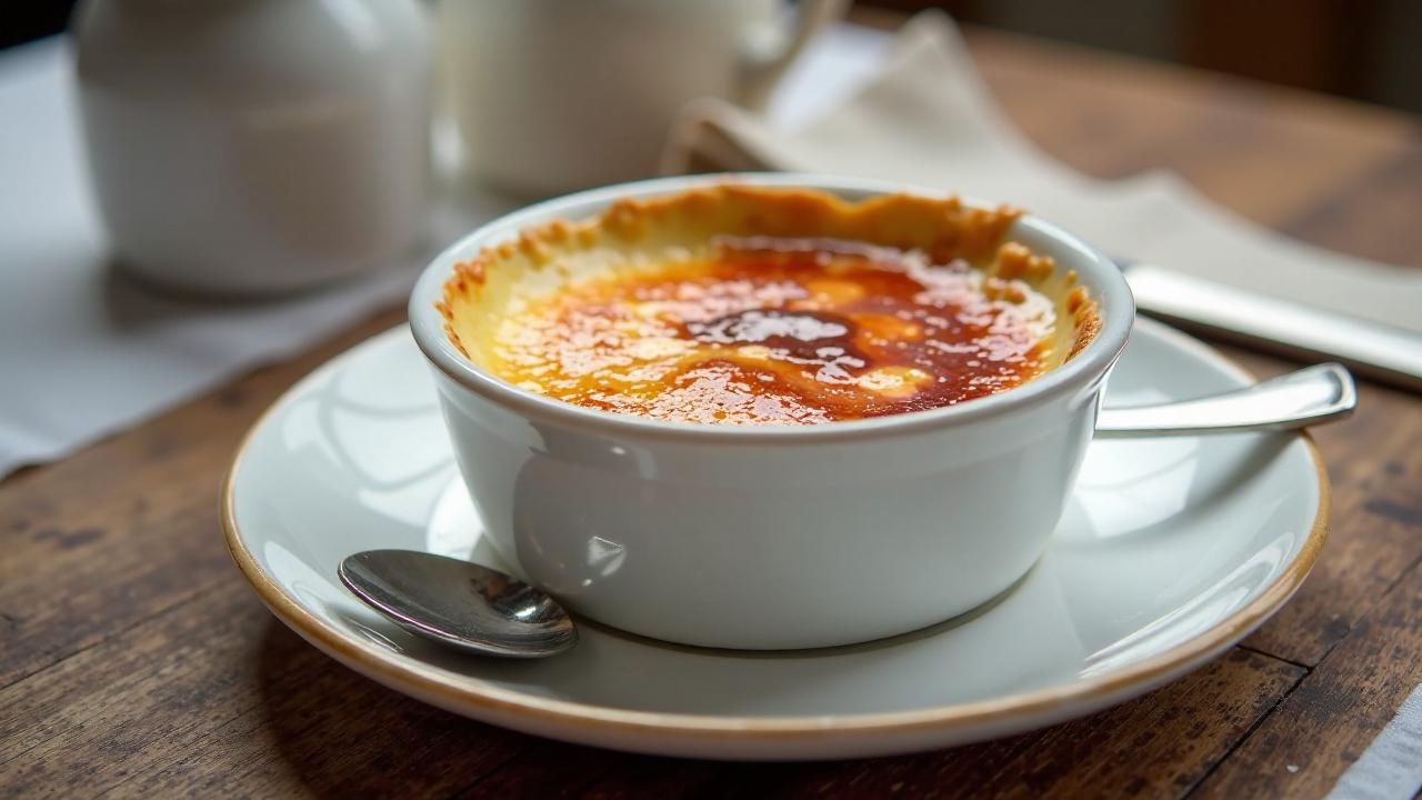 Französische Barock-Crème Brûlée