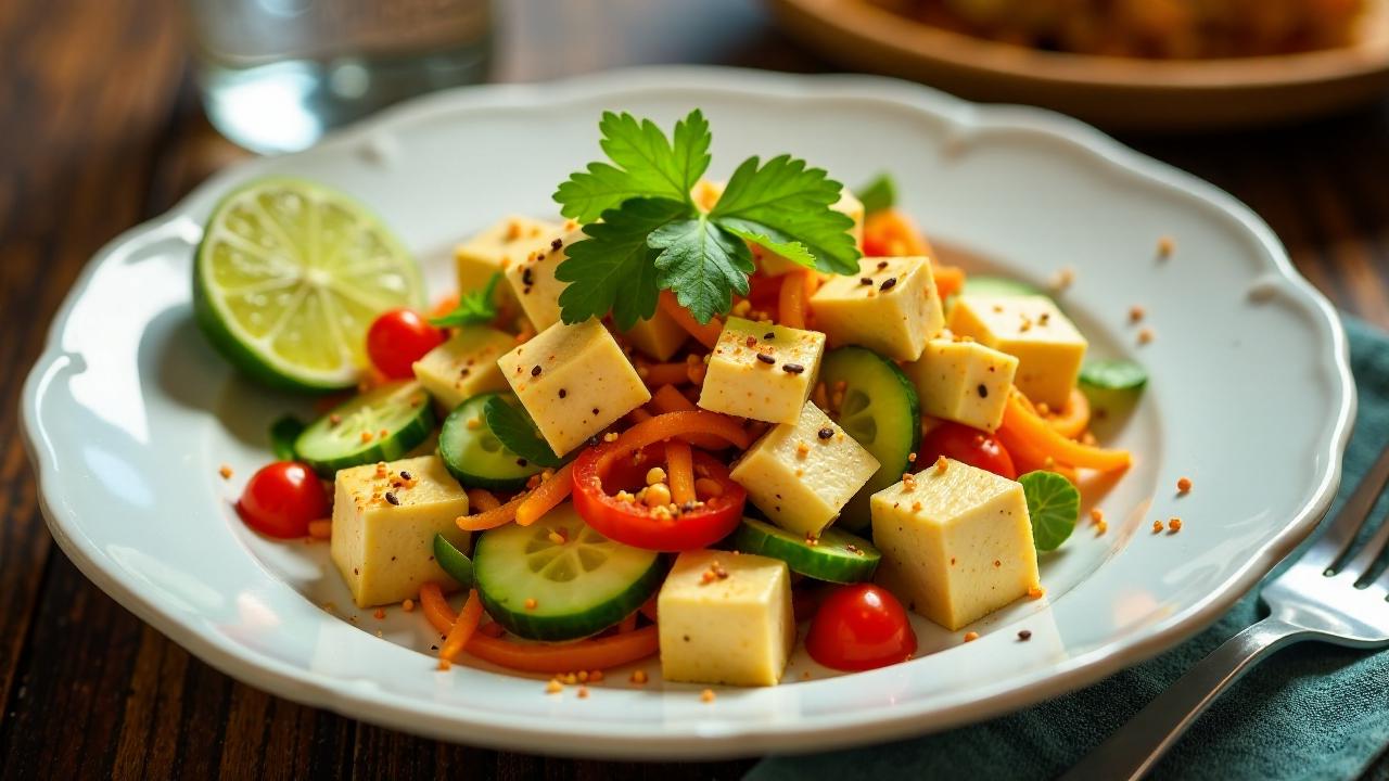 Fresh Tofu Salad – Frischer Tofusalat