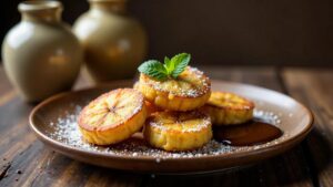 Fried Banana Fritters – Gebackene Bananen