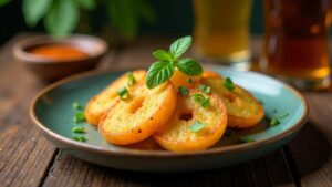 Fried Breadfruit (Gebratene Brotfruchtstücke)