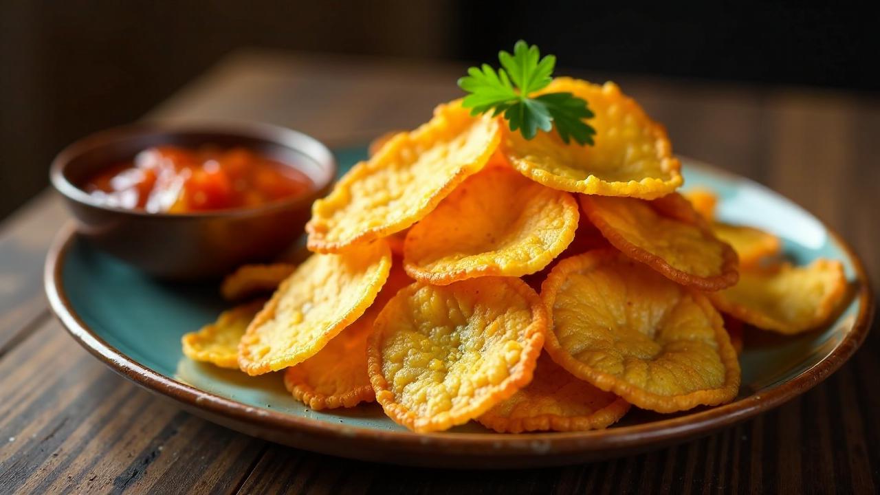 Fried Cassava Chips