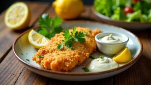 Fried Catfish with Tartar Sauce