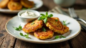 Fried Green Tomatoes with Buttermilk Ranch