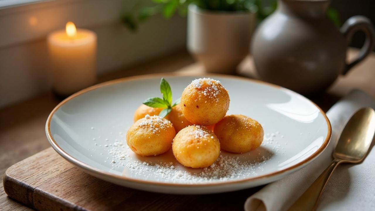 Fried Milk - Gebratene Milch-Snacks