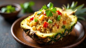 Fried Rice Ananas Boot