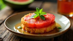 Fried Watermelon (Gebratene Wassermelone)