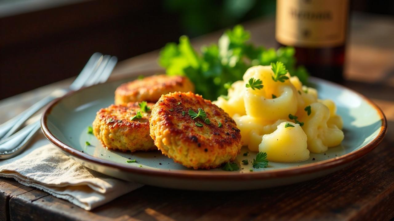 Frikadeller mit Petersilienkartoffeln