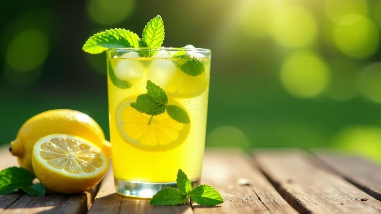 Frische Minz-Limonade