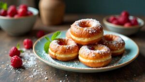 Fritované koblížky (Frittierte Krapfen)