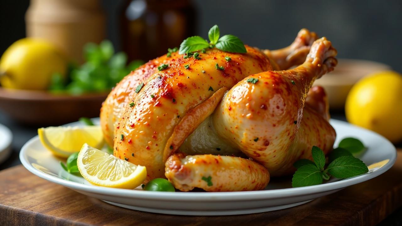 Fırın Tavuk: Gebackenes Hähnchen