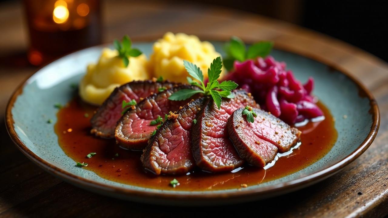 Fränkischer Sauerbraten mit Lebkuchen