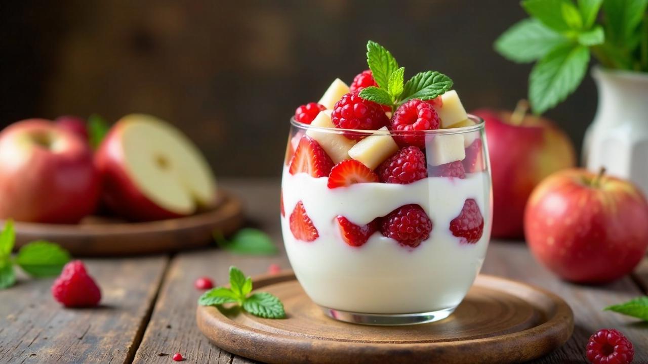 Frucht-Quark-Dessert – Mit heimischen Früchten