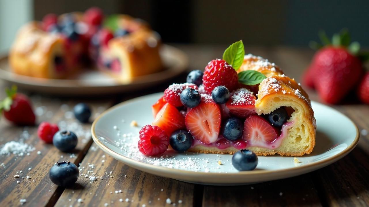 Frutti di Bosco Crostata (Beerenkuchen)