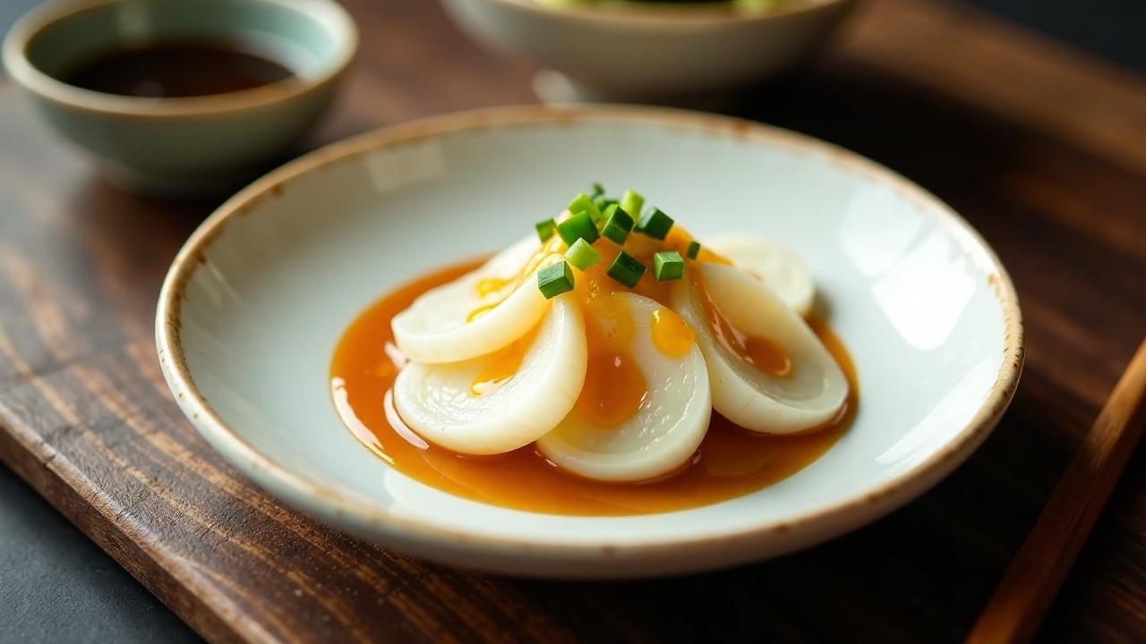 Furofuki Daikon: Gedämpfter Rettich mit Miso-Topping