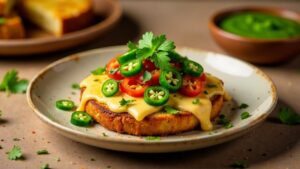 Fusion Chilli Cheese Toast Chaat