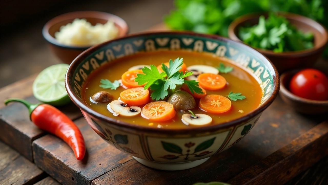 Gaeng Chuet (Thailändische klare Suppe)