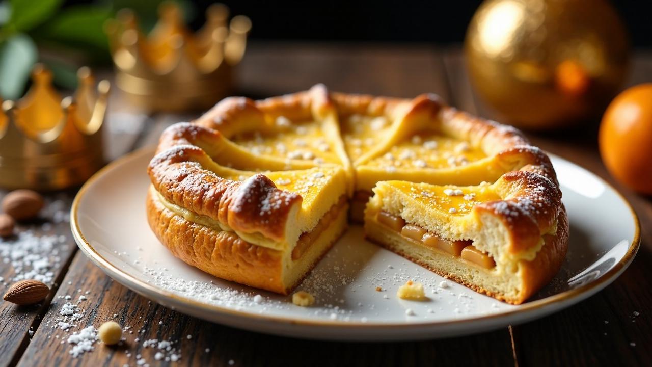 Galette des Rois: Dreikönigskuchen mit Mandelcreme