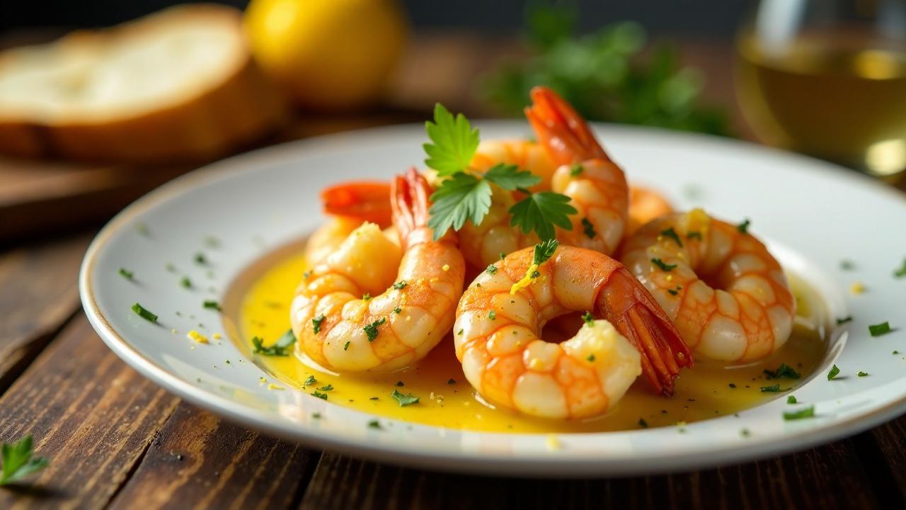 Garlic Buttered Prawns