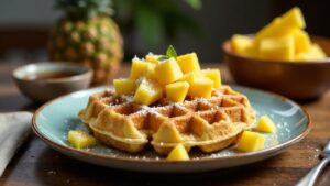 Gaufres Polynésiennes (Polynesische Waffeln)