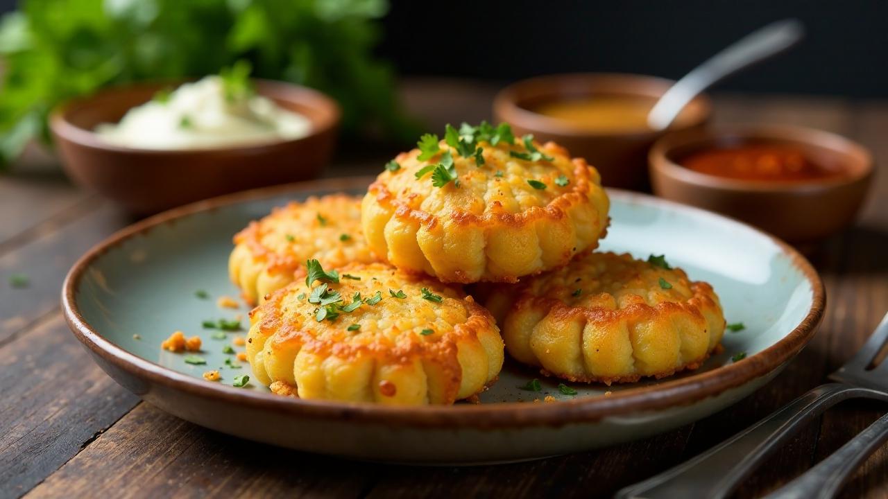 Gbètè: Frittierter Teig mit Fisch