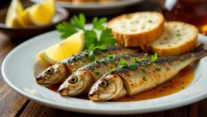 Gebackene Sardinas al Horno