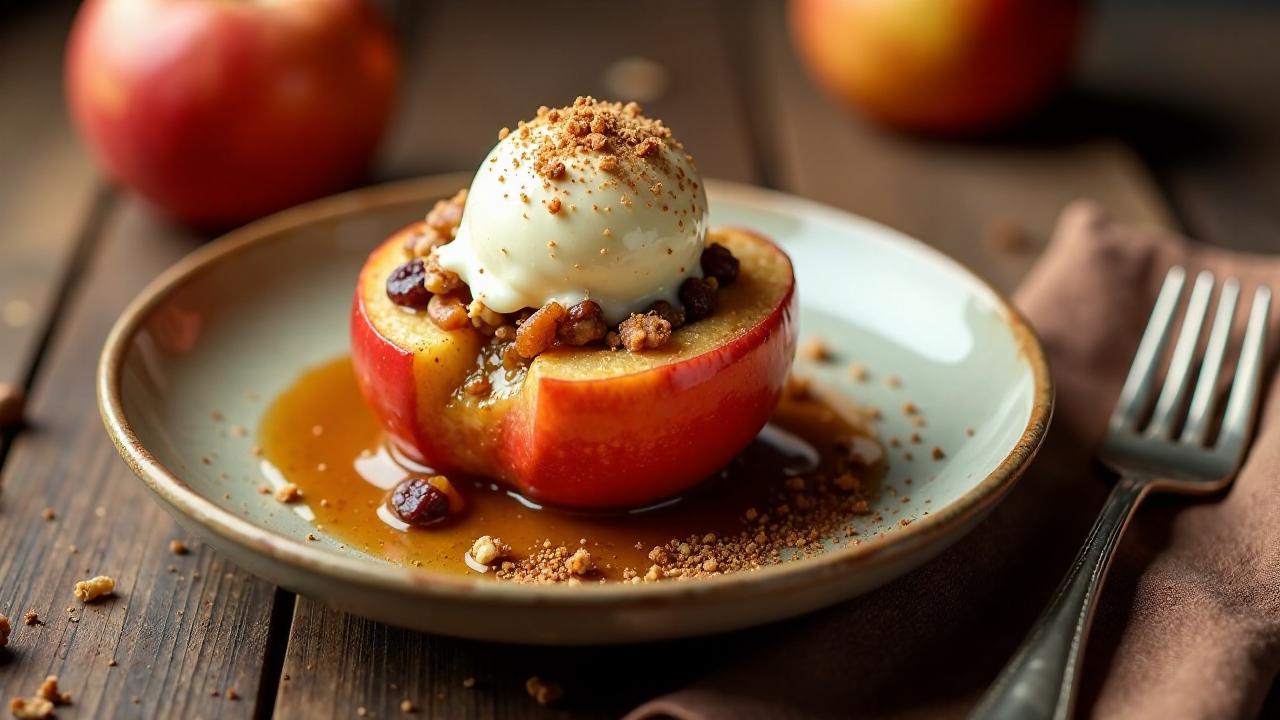 Gebackene Äpfel mit Zimt