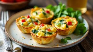 Gebackener Veggie-Egg-Cups