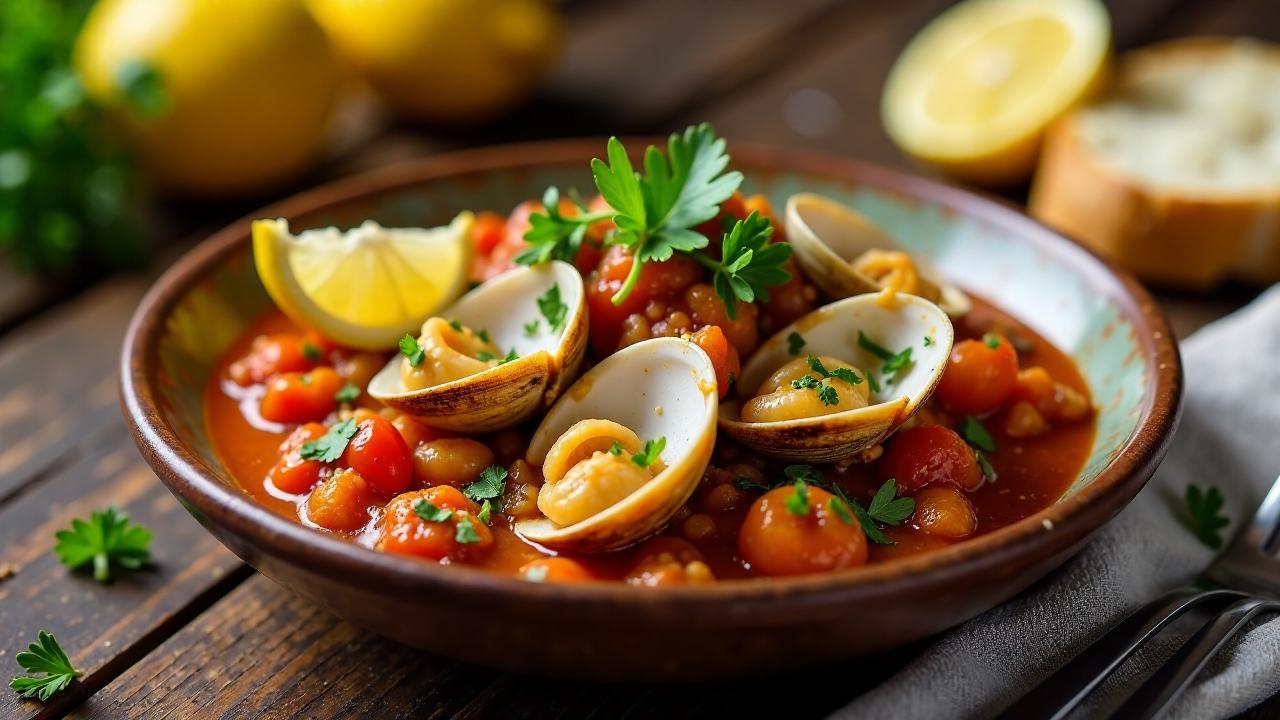 Gebratene Almejas a la Marinera