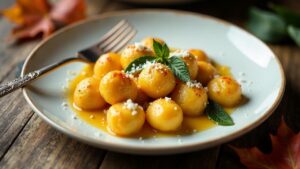 Gebratene Gnocchi mit Salbeibutter