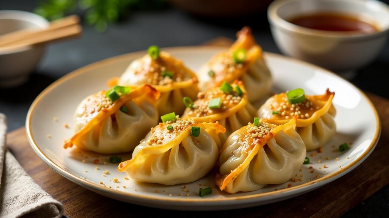 Gebratene Gyoza