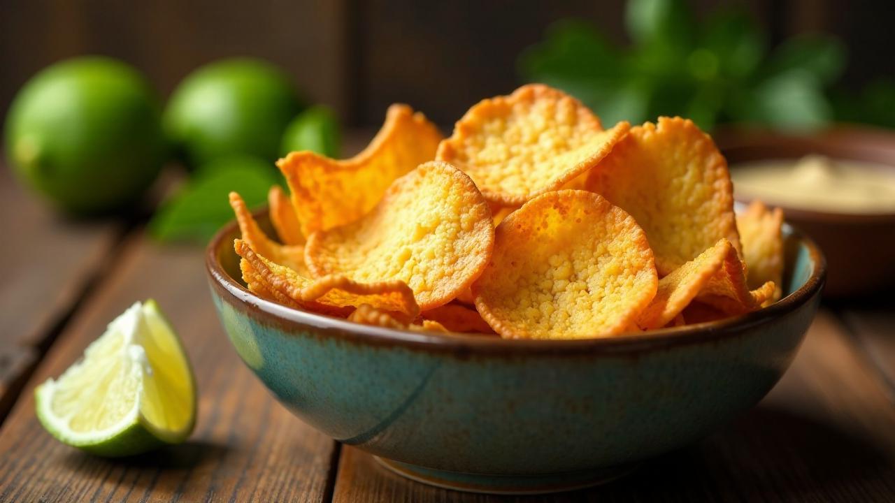 Gebratene Pandanus-Chips