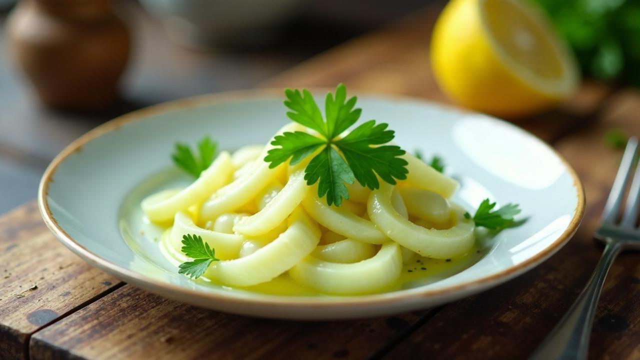 Gedämpfter Fenchel mit Zitrone